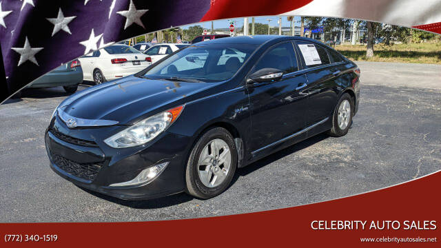 2012 Hyundai SONATA Hybrid for sale at Celebrity Auto Sales in Fort Pierce, FL