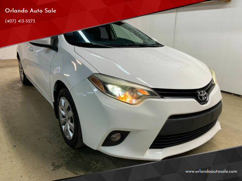 2014 Toyota Corolla for sale at Orlando Auto Sale in Orlando FL