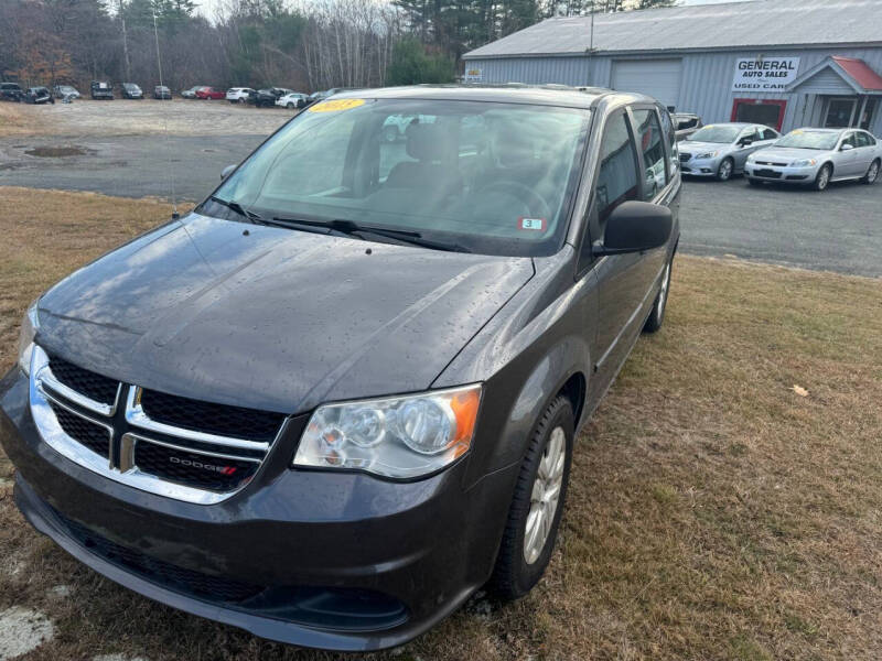 2016 Dodge Grand Caravan for sale at General Auto Sales Inc in Claremont NH