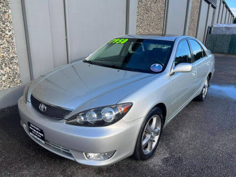 2005 Toyota Camry for sale at SUNSET CARS in Auburn WA