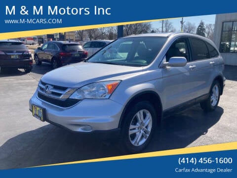 2011 Honda CR-V for sale at M & M Motors Inc in West Allis WI