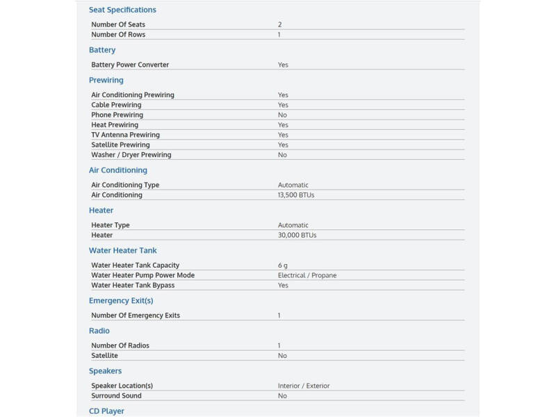 2017 Thor Motor Coach Chateau