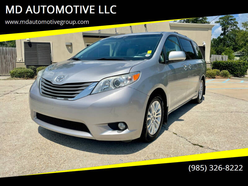 2014 Toyota Sienna for sale at MD AUTOMOTIVE LLC in Slidell LA