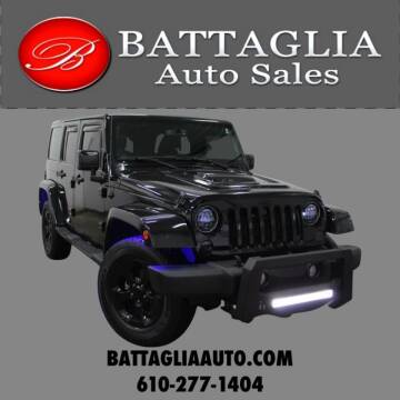 2015 Jeep Wrangler Unlimited for sale at Battaglia Auto Sales in Plymouth Meeting PA
