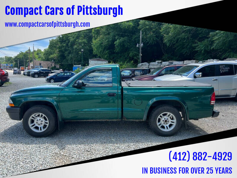 2003 Dodge Dakota for sale at Compact Cars of Pittsburgh in Pittsburgh PA