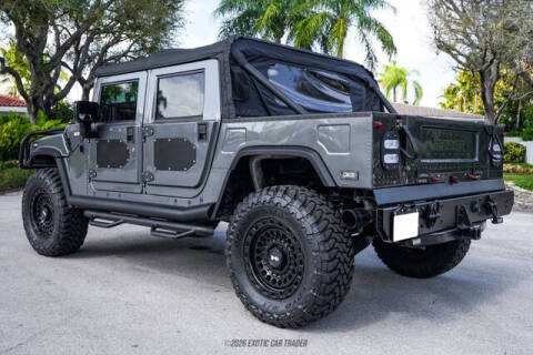 2003 HUMMER H1 Open Top