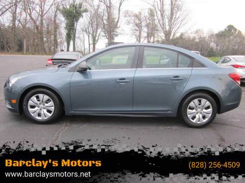 2012 Chevrolet Cruze for sale at Barclay's Motors in Conover NC