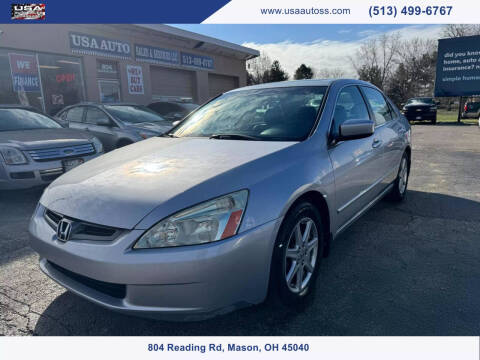 2004 Honda Accord for sale at USA Auto Sales & Services, LLC in Mason OH