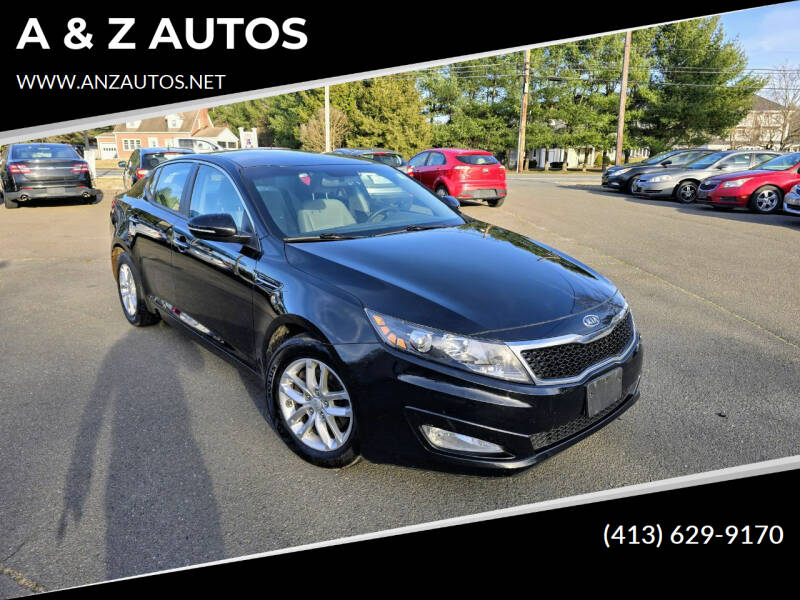 2012 Kia Optima for sale at A & Z AUTOS in Westfield MA