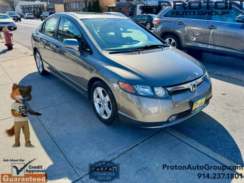 2007 Honda Civic for sale at Proton Auto Group in Yonkers NY