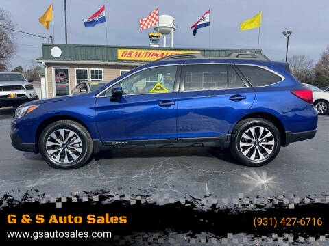 2017 Subaru Outback for sale at G & S Auto Sales in Ardmore TN