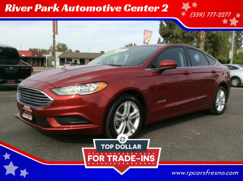 2018 Ford Fusion Hybrid for sale at River Park Automotive Center 2 in Fresno CA