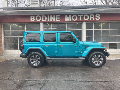 2020 Jeep Wrangler Unlimited for sale at BODINE MOTORS in Waverly NY