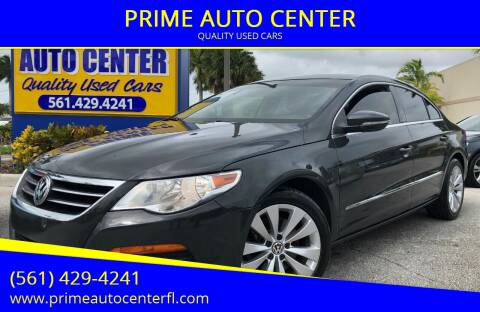 2012 Volkswagen CC for sale at PRIME AUTO CENTER in Palm Springs FL