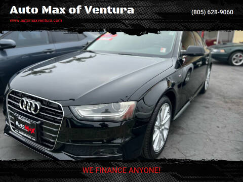 2015 Audi A4 for sale at Auto Max of Ventura in Ventura CA