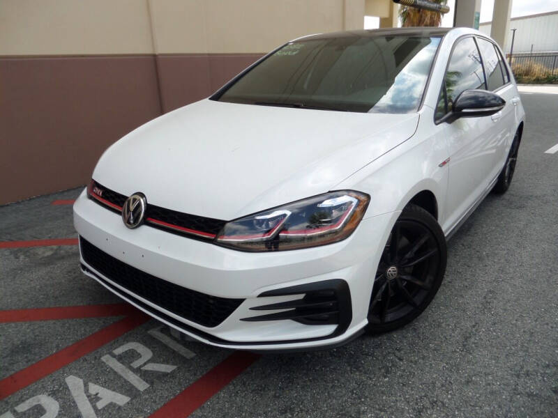 2021 Volkswagen Golf GTI for sale at PREFERRED MOTOR CARS in Covina CA