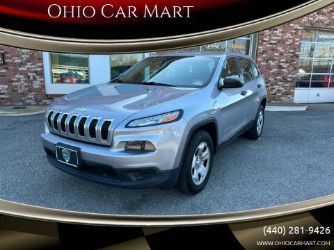 2014 Jeep Cherokee for sale at Ohio Car Mart in Elyria OH