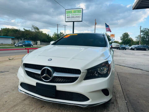 2017 Mercedes-Benz CLA for sale at Shock Motors in Garland TX