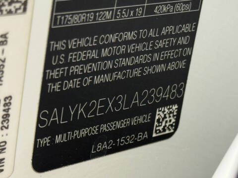 2020 Land Rover Range Rover Velar P250 R-Dynamic S