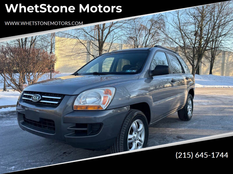 2008 Kia Sportage for sale at WhetStone Motors in Bensalem PA