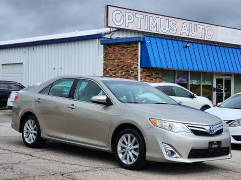 2013 Toyota Camry Hybrid for sale at Optimus Auto in Omaha NE