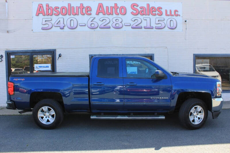 2016 Chevrolet Silverado 1500 for sale at Absolute Auto Sales in Fredericksburg VA