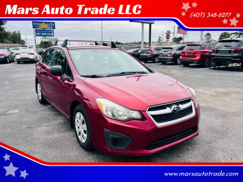 2012 Subaru Impreza for sale at Mars Auto Trade LLC in Orlando FL