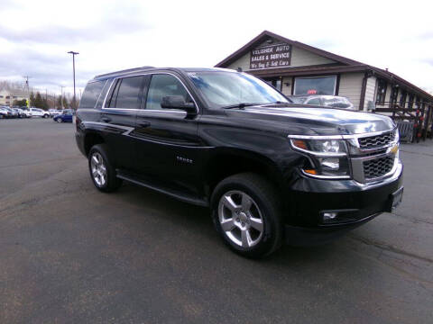 2015 Chevrolet Tahoe for sale at VELISHEK AUTO SALES in Prior Lake MN