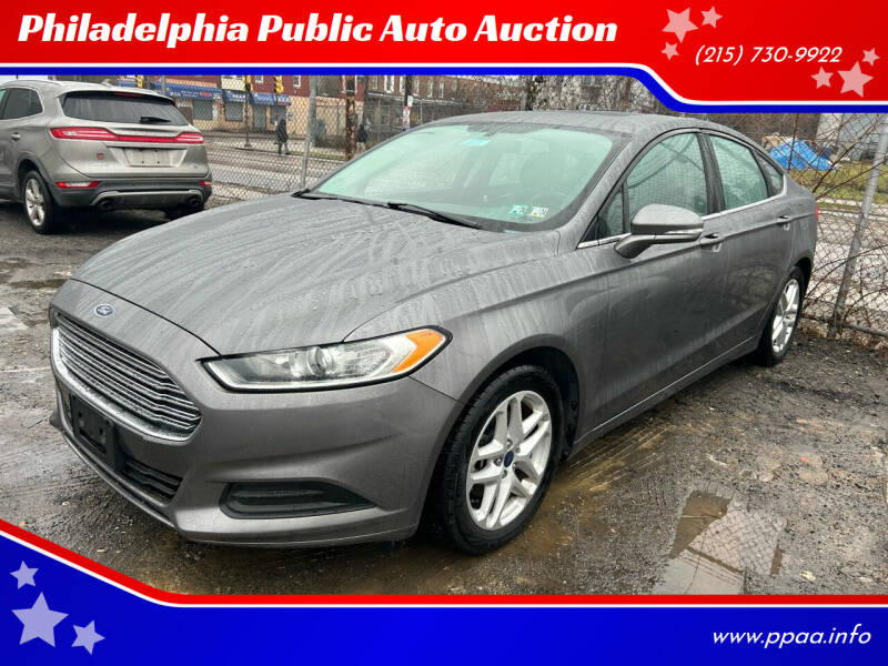 2014 Ford Fusion for sale at Philadelphia Public Auto Auction in Philadelphia PA