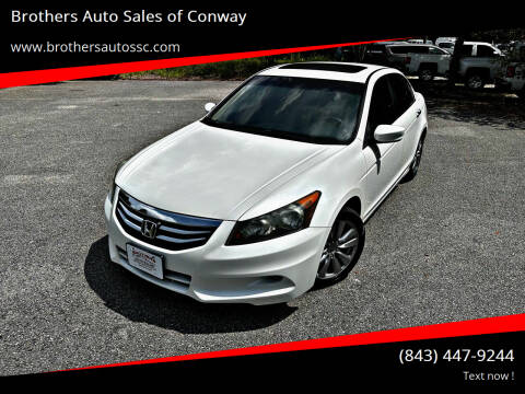 2012 Honda Accord for sale at Brothers Auto Sales of Conway in Conway SC