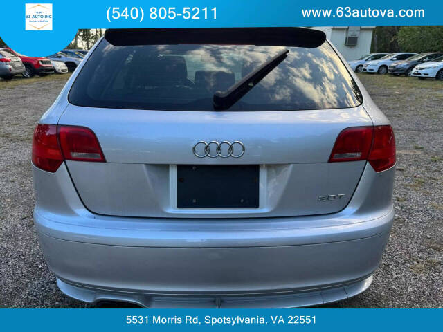 2008 Audi A3 for sale at 63 Auto Inc in Spotsylvania, VA