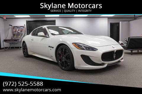 2014 Maserati GranTurismo for sale at Skylane Motorcars in Carrollton TX