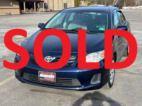 2012 Toyota Corolla for sale at Anamaks Motors LLC in Hudson NH