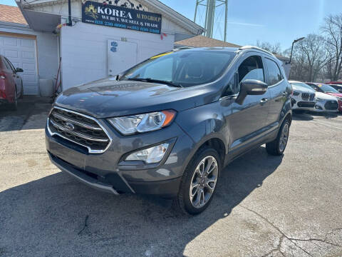 2021 Ford EcoSport for sale at Korea Auto Group in Joliet IL