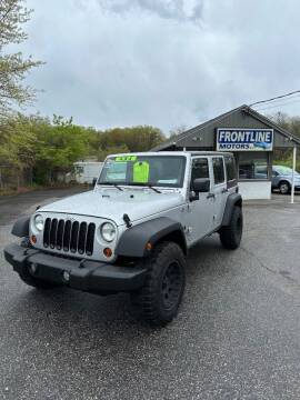 2009 Jeep Wrangler Unlimited for sale at Frontline Motors Inc in Chicopee MA