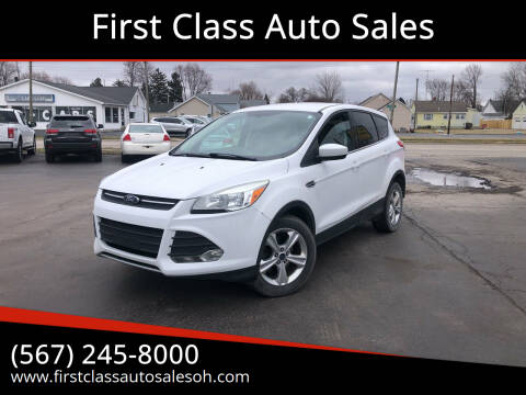 2014 Ford Escape for sale at First Class Auto Sales in Fostoria OH