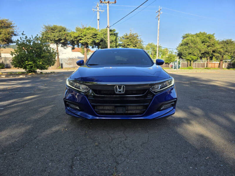 Used 2019 Honda Accord Sport with VIN 1HGCV1F37KA055551 for sale in Fremont, CA