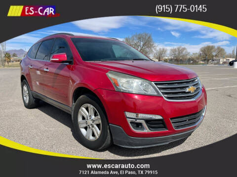 2014 Chevrolet Traverse for sale at Escar Auto in El Paso TX