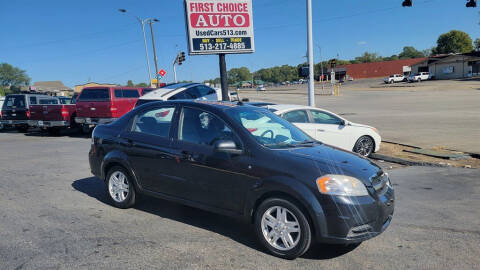 2009 Chevrolet Aveo for sale at FIRST CHOICE AUTO Inc in Middletown OH