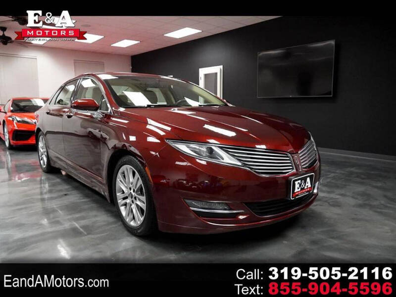 2015 Lincoln MKZ for sale at E&A Motors in Waterloo IA