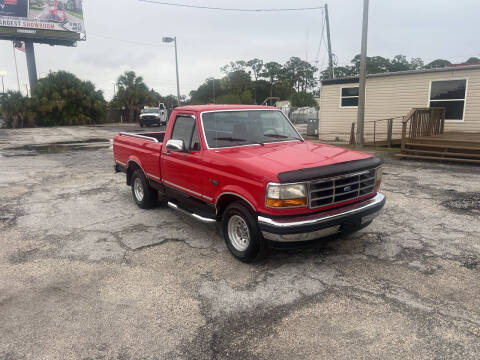 1993 Ford F-150 for sale at Friendly Finance Auto Sales in Port Richey FL