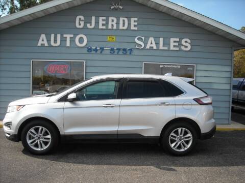 2016 Ford Edge for sale at GJERDE AUTO SALES in Detroit Lakes MN