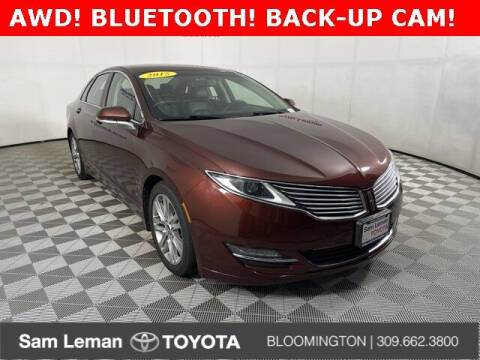 2015 Lincoln MKZ for sale at Sam Leman Toyota Bloomington in Bloomington IL