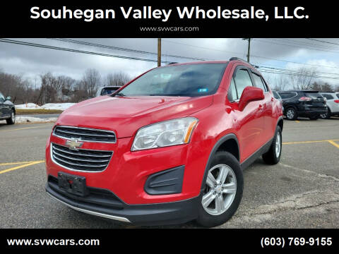 2016 Chevrolet Trax for sale at Souhegan Valley Wholesale, LLC. in Derry NH
