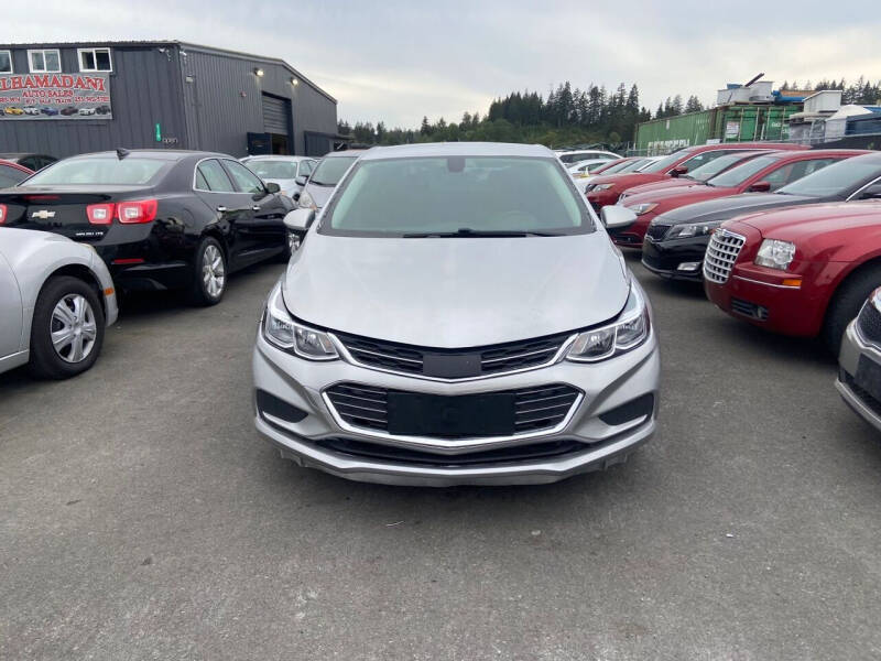 2017 Chevrolet Cruze for sale at ALHAMADANI AUTO SALES in Tacoma WA