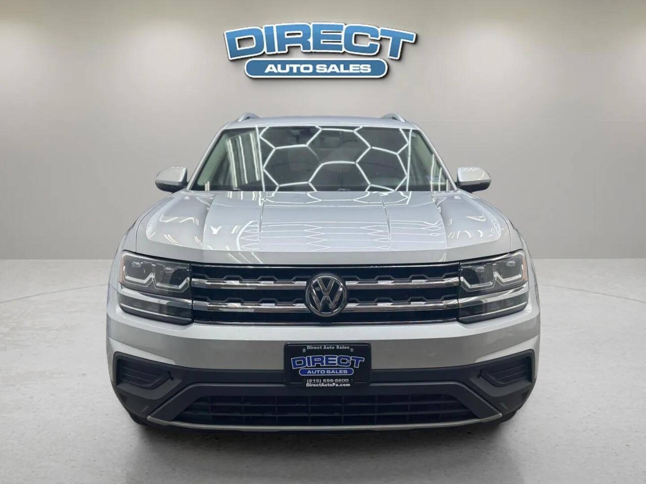 2018 Volkswagen Atlas V6 S 4Motion AWD 4dr SUV - Silver exterior view 2