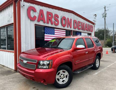 2007 Chevrolet Tahoe for sale at Cars On Demand 2 in Pasadena TX