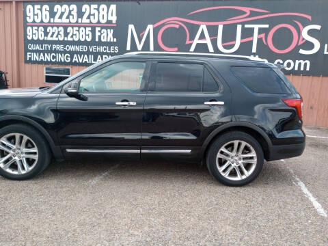 2017 Ford Explorer for sale at MC Autos LLC in Pharr TX