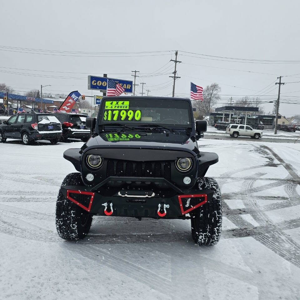 2013 Jeep Wrangler Unlimited for sale at Norman's Auto Sales in Cleveland, OH