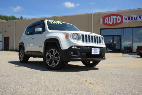 2016 Jeep Renegade for sale at Auto Wholesalers Of Hooksett in Hooksett NH